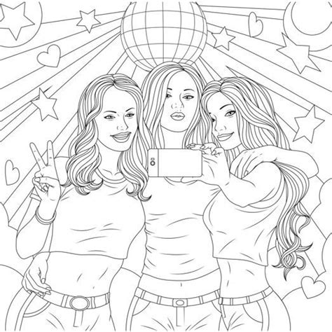 printable bffs coloring pages