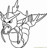 Gyarados Ditto Pokémon Coloringpages101 sketch template