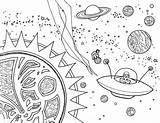 Boys Galaxy Planets Milky Olds Kosmos Malvorlagen Jungen Coloringpagesfortoddlers Gcssi sketch template