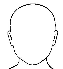 blank boy face colouring pages