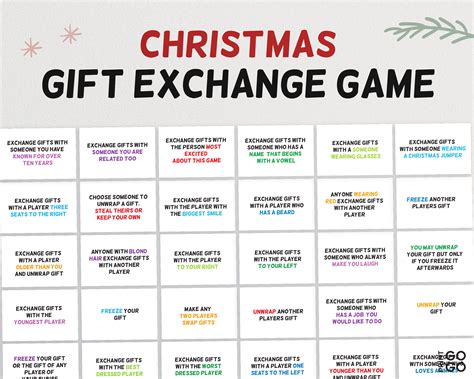 christmas gift exchange game yankee swap white elephant etsy  xxx