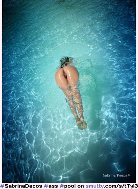 sabrina dacos dives right in sabrinadacos ass pool water nude