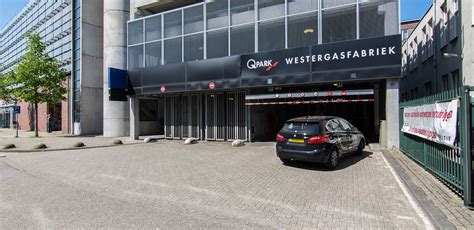 parkeren bij parkeergarage  park westergasfabriek amsterdam