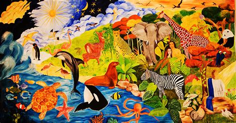 days  creation  painting  sushobha jenner fine art america