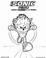 Hedgehog Sonic Coloriages Ccovers sketch template