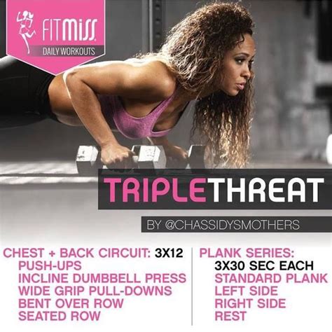 Pin By Quanteeta Coleman On Upper Body Fitmiss Workouts Fitmiss Gym