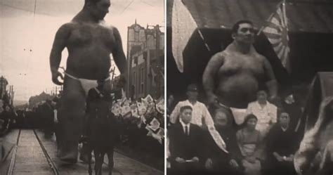 the truth behind the 1890 footage of a giant from japan