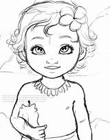 Moana Drawing Baby Easy Wip Drawings Paintingvalley Normal Wallpaper Fill Deviantart Deviation Actions sketch template