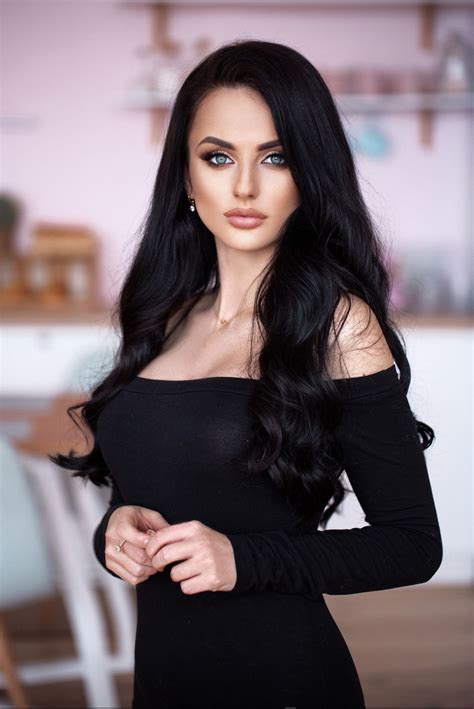 24 Y O Valeriya From Zaporizhia Ukraine Blue Eyes Black Hair Id