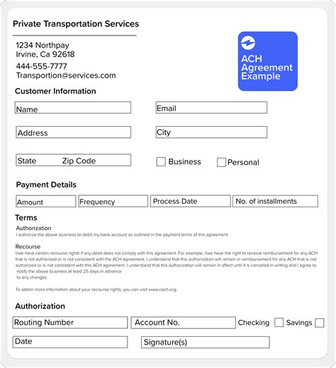 What Is An Ach Authorization Form How To Create One