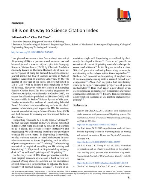 ijb      science citation index
