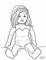 Elf Shelf Coloring Girl Pages Printable Drawing Christmas Color Supercoloring Getdrawings sketch template