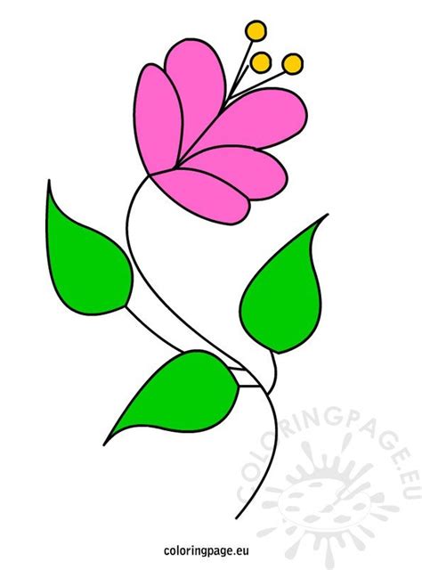 flowers page  coloring page