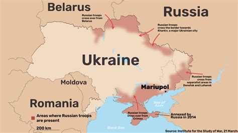 Where Is Mariupol Map Of The City And Why The Ukrainian Region Is So