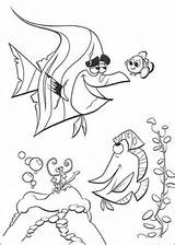 Nemo Coloring Pages Printable Finding Gill Categories Print Kids sketch template