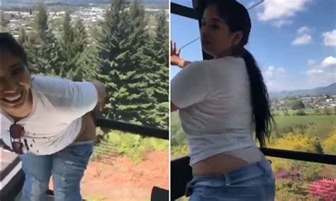 not the view they were after the rude moment a female rapper flashes