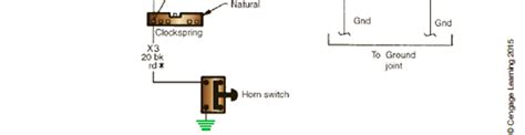 solved  horn circuit wiring diagram   discussedtechnic cheggcom