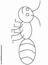 Ant Coloring Printable Kids Insects Pages Sheet Preschool Happy Ants Pattern Marching Print Cut Insect Cliparts Color Clipart Bugs Sheets sketch template