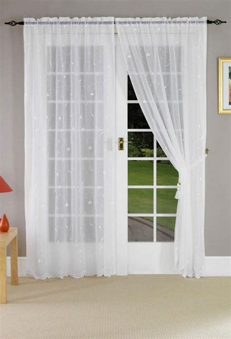 french door curtains ideas decor   world french door window treatments