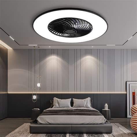 yanaso ceiling fan  light modern bladeless ceiling fan  remote
