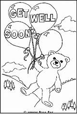Well Coloring Soon Pages Printable Cards Kids Color Colouring Medium Card Bear Teddy Funny Mom Templates Kitty Sheets Comments Print sketch template