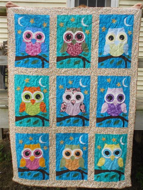 owl quilt patterns images  pinterest owl quilt pattern owl