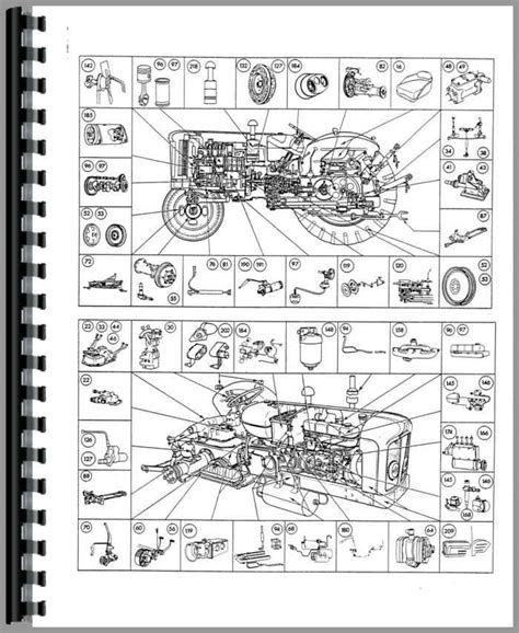 ford  major tractor parts manual