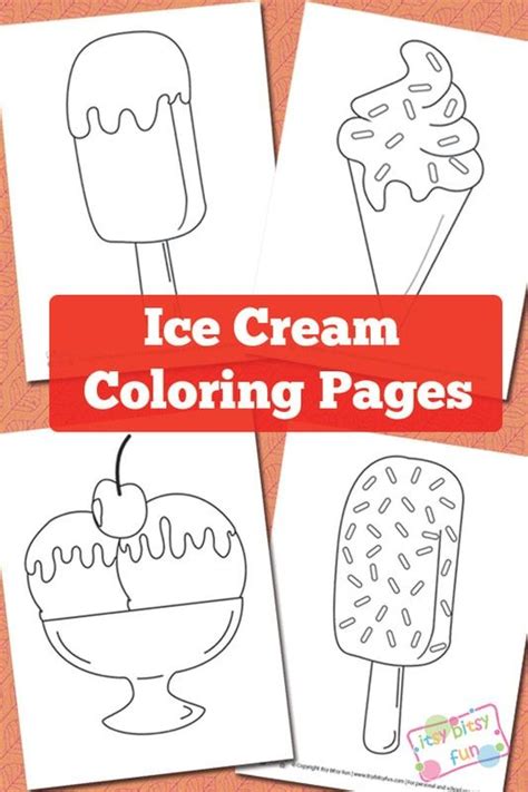 ice cream coloring pages ice cream coloring pages ice cream