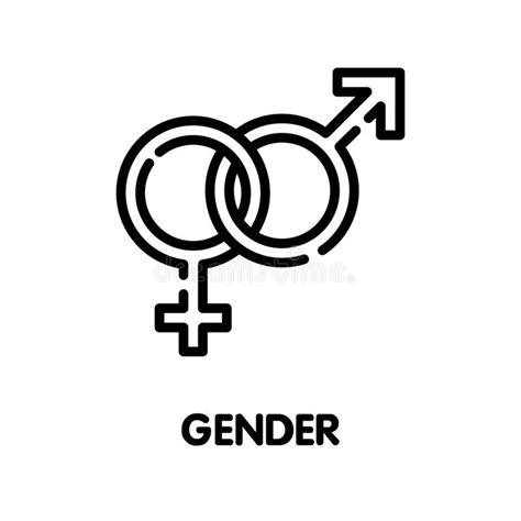 transgender icon silhouette vector illustration isolated on white