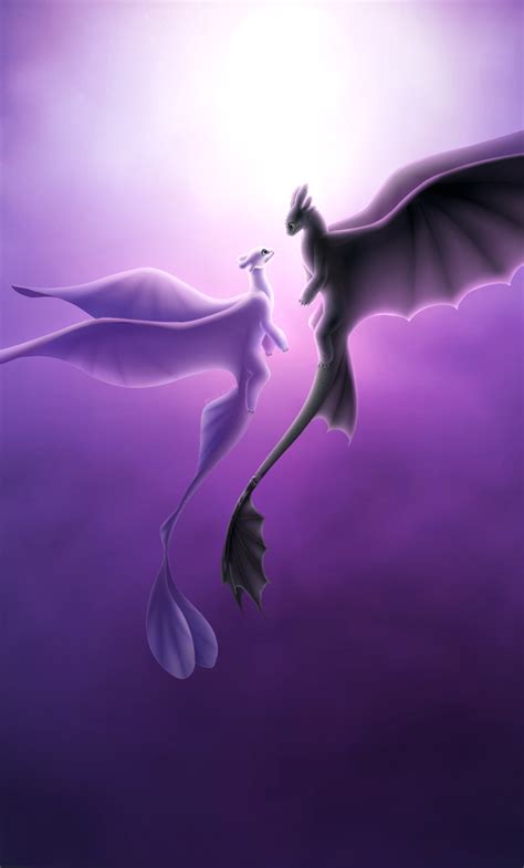 1280x2120 Toothless And Light Fury Romantic Love Iphone 6