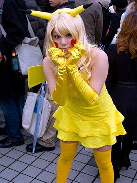 pikachu girl cosplay animoe
