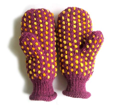 techknitting stuffed mittens