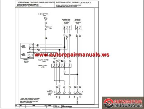 international truck iii   chassis built electrical circuit diagram auto