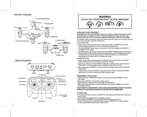 asian express hst controller  proton micro drone user manual
