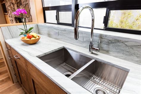 double kitchen sinks updated  homedude