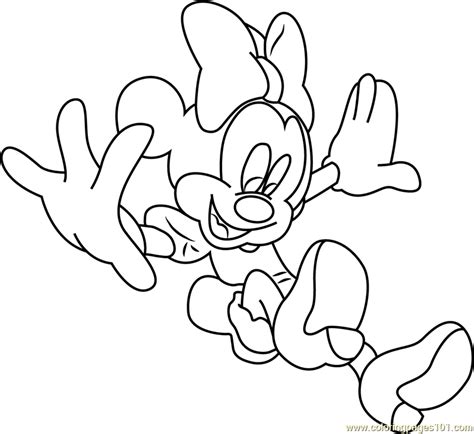 disney minnie mouse coloring page  kids  minnie mouse