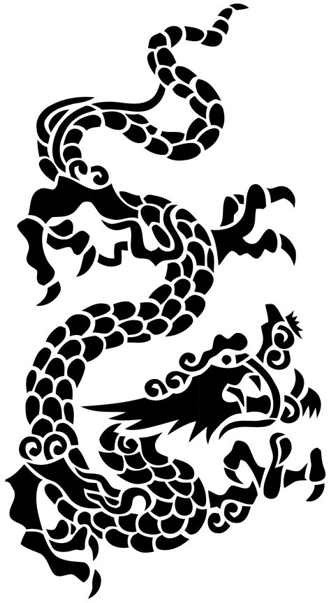 printable chinese dragon templates chinese accordion dragon