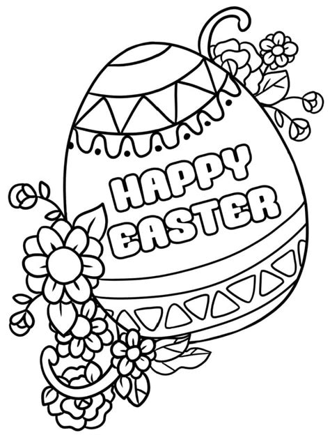 happy easter coloring pages  print coloring pages