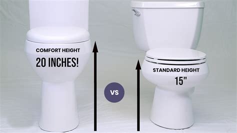 comfort height  standard toilet myplumberschoice