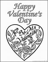 Coloring Valentines Valentinstag Malvorlagen Luxus February Druckbare sketch template