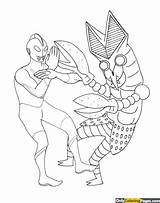Ultraman Coloring Pages Getcolorings Book Color sketch template
