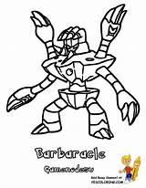 Coloring Barbaracle Legendary Clipartmag Bubakids sketch template