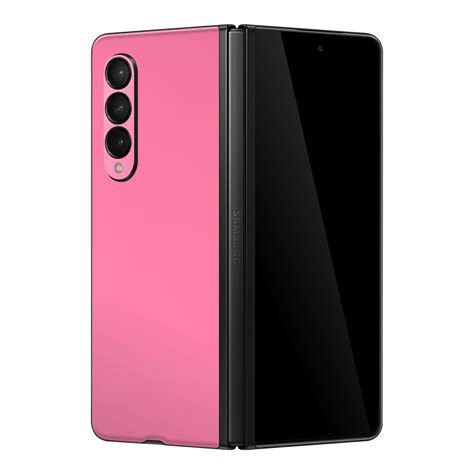 Samsung Galaxy Z Fold 3 Glossy Hot Pink Skin Wrap – Easyskinz™