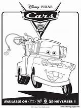 Cars Coloring Pages Disney Mater Lightning Mcqueen Printable Color Stupendous Print Book Getcolorings Getdrawings sketch template