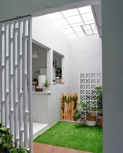 rumah kecil minimalis bertema monokrom  cantik informasi desain