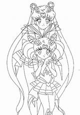 Sailor Coloring Moon Pages Super Chibi Deviantart Drawing Moons Da Chibiusa Chibimoon Crystal Favourites Experiment Tools Own Digital Add sketch template