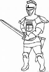 Chevalier Coloriage Ridders Ausmalbilder Ritter Cavalieri Soldado Espada Knights Chevaliers Malvorlagen Disegno Rittern Ronde Ausdrucken Ausmalen Colorare Coloriages Tudodesenhos Personnages sketch template