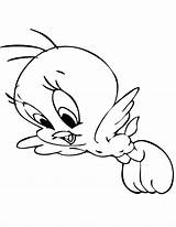 Coloring Pages Tweety Guy Fly Bird Flying Cartoon Color Getcolorings Drawing Choose Board Christmas sketch template