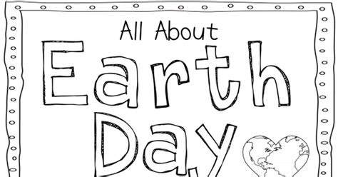 earth day mini bookpdf earth lessons earth activities earth day