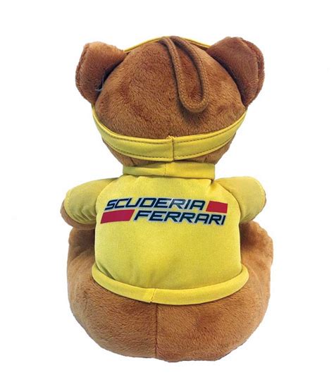 ferrari i love ferrari yellow shirt teddy bear fr9921